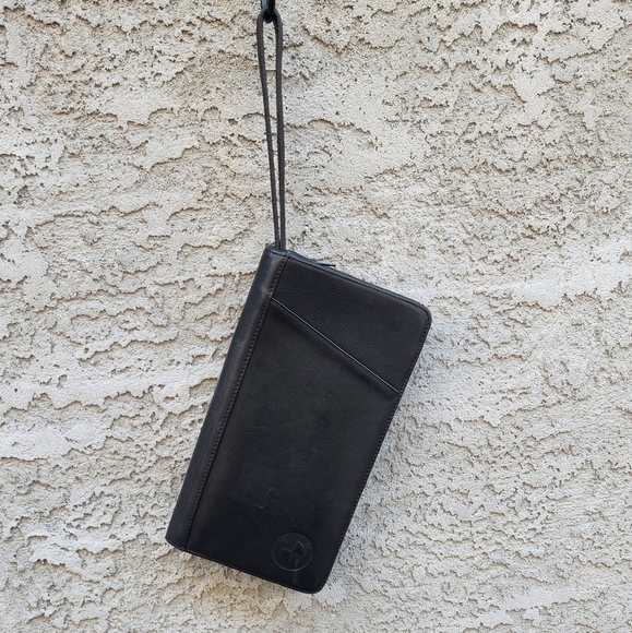 Men leather wallet,‎ clutch - Picture 1 of 7